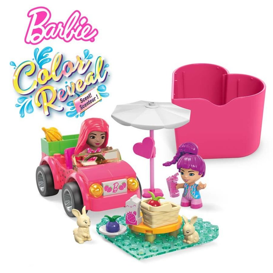 Barbie Mega Construx Color Reveal Road Trip