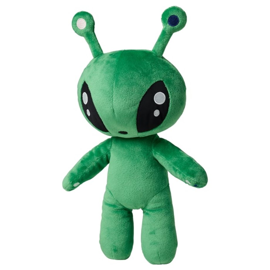 AFTONSPARV Soft toy, alien/green