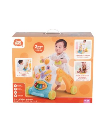 Top Tots 3 In 1 Walker Ride On
