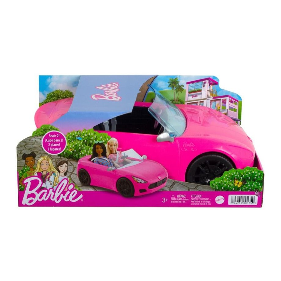 Barbie Pink Convertible Vehicle
