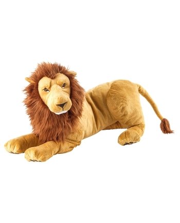 DJUNGELSKOG soft toy, lion