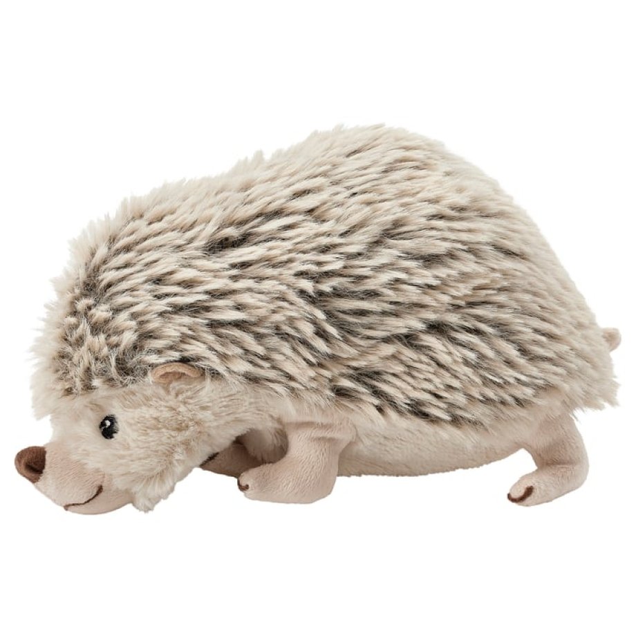 SKOGSDUVA Soft toy, hedgehog/beige